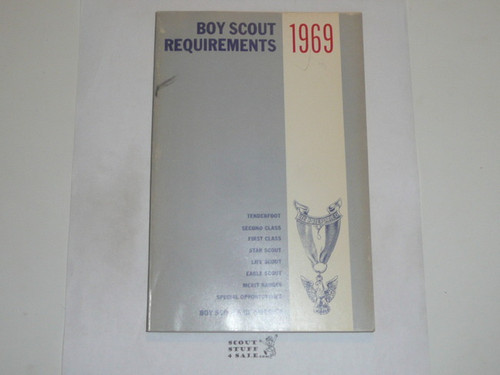 1969 Boy Scout Requirements Book, 1-69 Printing