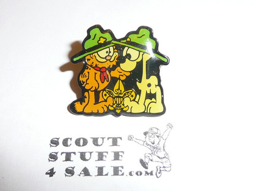 Garfield & Odie Boy Scout Pin