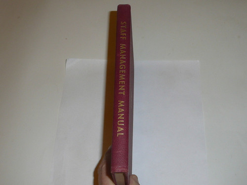 1947 Staff Management Manual, First Printing (8-47)