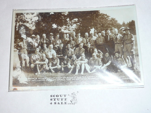 Very Early Rover Moot at Monzie Castle Photo Post card #2