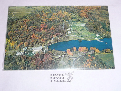 Schiff Scout Reservation Post card, ariel view