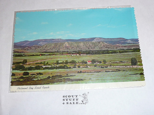 Philmont Scout Ranch Post card, Headquarters at Philmont Boy Scout Ranch, 1950's-80's