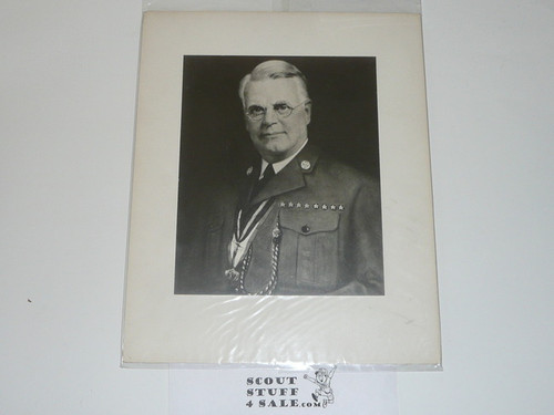 1930's Photograph of James E. West Mounted to Posterboard
