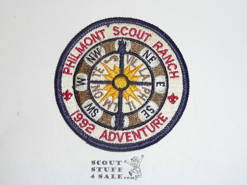 Philmont Scout Ranch, 1992 Adventure Patch