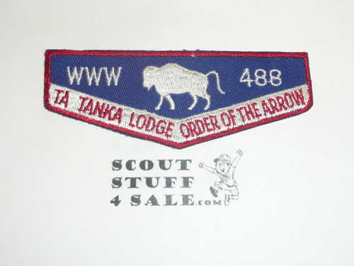 Order of the Arrow Lodge #488 Ta Tanka f2 Flap Patch