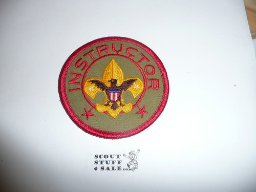 Instructor Patch - 1972 - 1989 - (I4)