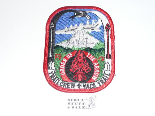 Philmont Scout Ranch, Order of the Arrow Vaca Trail TRAIL CREW Nighttime Patch
