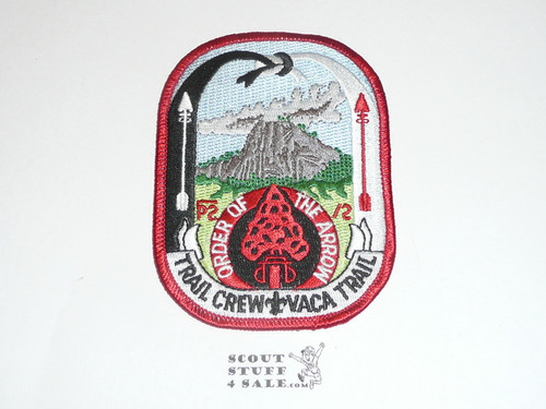 Philmont Scout Ranch, Order of the Arrow Vaca Trail TRAIL CREW Daytime Patch