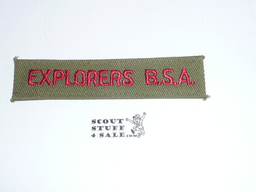 Program Strip - Explorers B.S.A., used