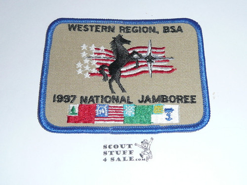 1997 National Jamboree Western Region Patch