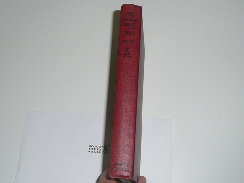 1918 The Woodcraft Manual for Boys of the Woodcraft League, Hardbound, Very Good Condition, By Ernest Thompson Seton