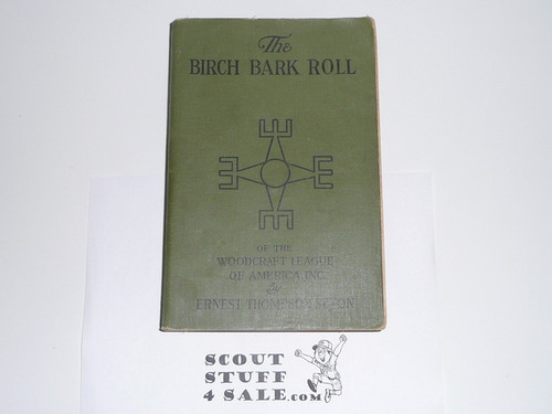 1927 Birchbark Roll of the Woodcraft Indians, Very Good Condition, By Ernest Thompson Seton