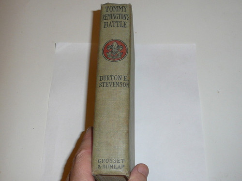 Tommy Remington's Battle, By Burton E. Stevenson, 1913, Every Boy's Library Edition, Type Two Binding