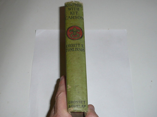 Scouting With Kit Carson, Everett T. Tomlinson, 1916, Every Boy's Library Edition, Type Two Binding #2