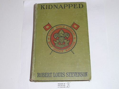 Kidnapped, By Robert Louis Stevenson, 1913, Every Boy's Library Edition, Type Two Binding
