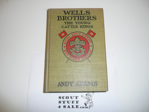 Wells Brothers The Young Cattle Kings, Every Boy's Library,  Type Two Binding