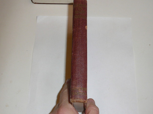 1932 Handbook For Scoutmasters, Second Edition, Seventeenth Printing, lt. wear, Maroon color cover