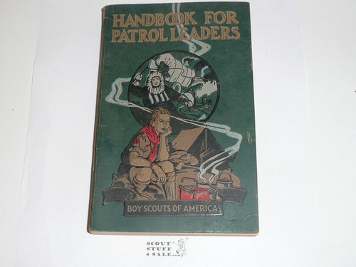 1933 Handbook For Patrol Leaders, First Edition, Fourth Printing, Near MINT Condition, Signed by William Hillcourt (the author)