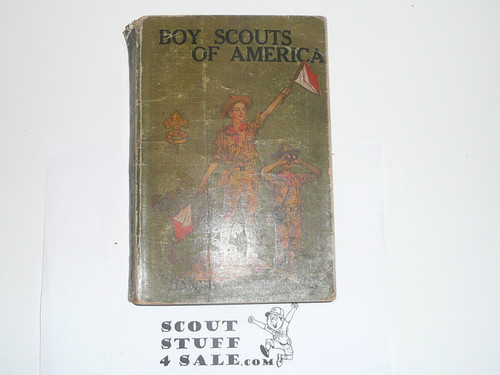 1927 Boy Scout Handbook, Second Edition, Thirty-seventh Printing