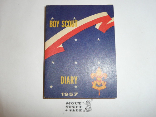 1957 Boy Scout Diary