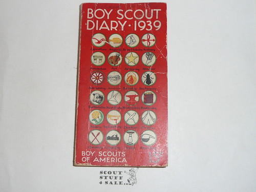 1939 Boy Scout Diary