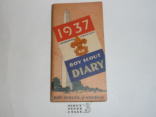 1937 Boy Scout Diary