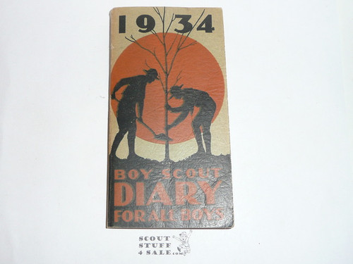 1934 Boy Scout Diary