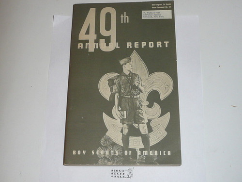 1958 Boy Scouts of America Annual Report to Congress