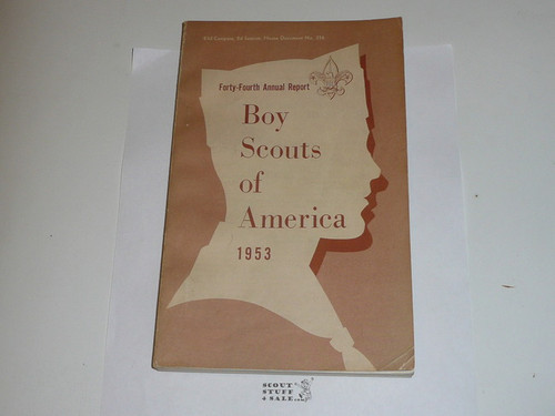 1953 Boy Scouts of America Annual Report to Congress