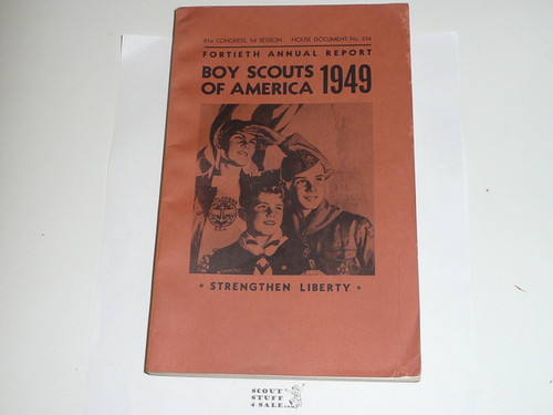 1949 Boy Scouts of America Annual Report to Congress