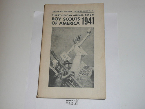 1941 Boy Scouts of America Annual Report to Congress