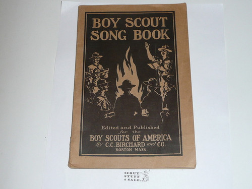 1920's Boy Scout Songbook, 122 pages, no printed date