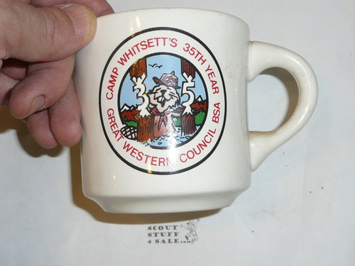 1983 Camp Whitsett Mug, 35th Anniversary