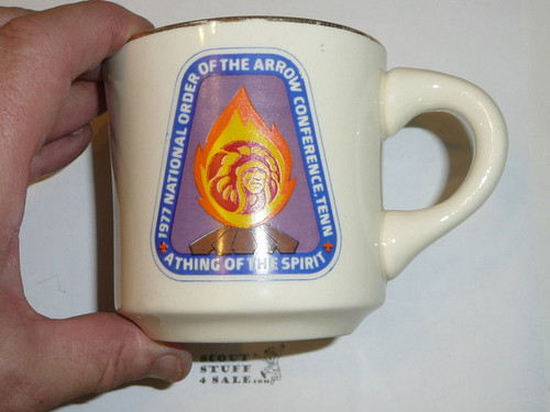 1977 National Order of the Arrow Conference Mug