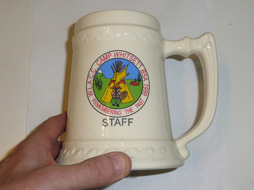 1999 Camp Whitsett STAFF Beer Stein