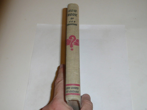 1956 How Book of Cubbing, Cub Scout, 7-56 Printing