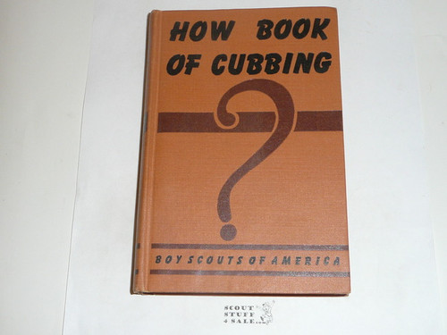 1948 How Book of Cubbing, Cub Scout, 9-48 Printing