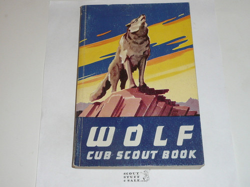 1963 Wolf Cub Scout Handbook, 9-63 Printing, lt. use