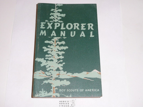 1957 Explorer Scout Manual, First Edition, 1957 Printing