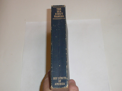 1942 The Sea Scout Manual, Sixth Edition, Third Printing