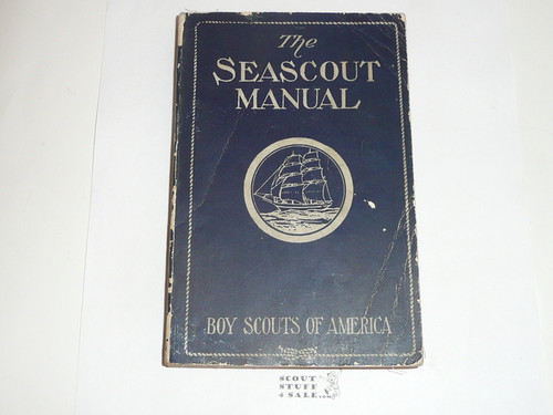 1929 The Sea Scout Manual, Fifth Edition, Sixth Printing