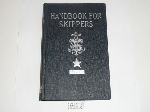 1947 Handbook for Skippers, Sea Scout, Second Edition, First Printing