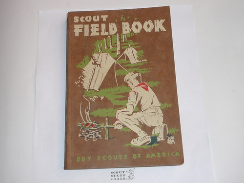 1953 Boy Scout Field Book, First Edition, Eighth Printing, MINT condition