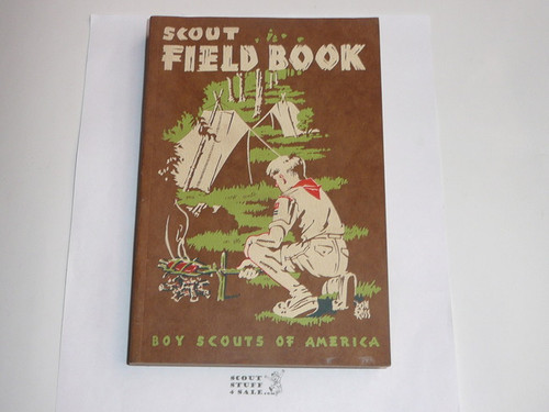 1952 Boy Scout Field Book, First Edition, Seventh Printing, MINT condition