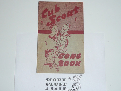 1947 Cub Scout Songbook, 12-47 Printing