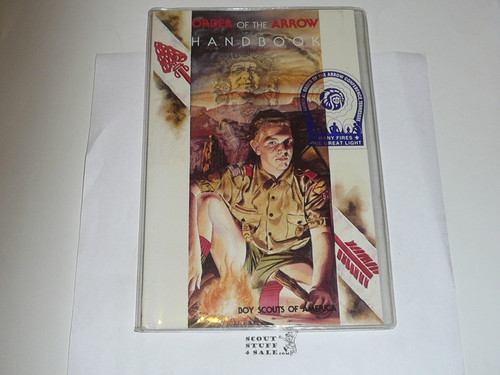 1992 Order of the Arrow Handbook with NOAC plastic Cover