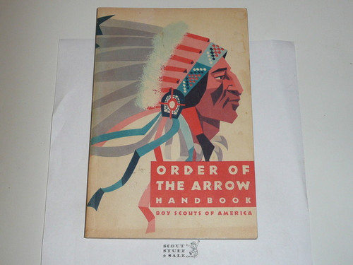 1963 Order of the Arrow Handbook, 4-63 Printing