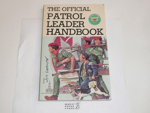 1980 Patrol Leaders Handbook, Fifth Edition, MINT Condition