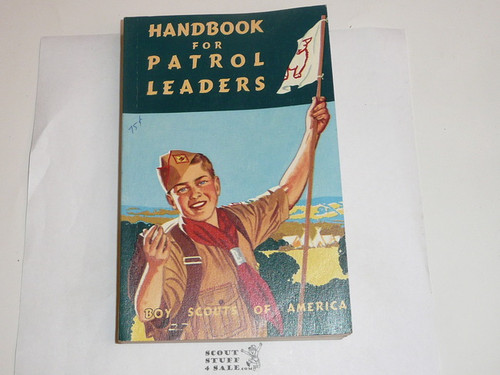 1959 Handbook For Patrol Leaders,  World Brotherhood (Second) Edition, MINT Condition