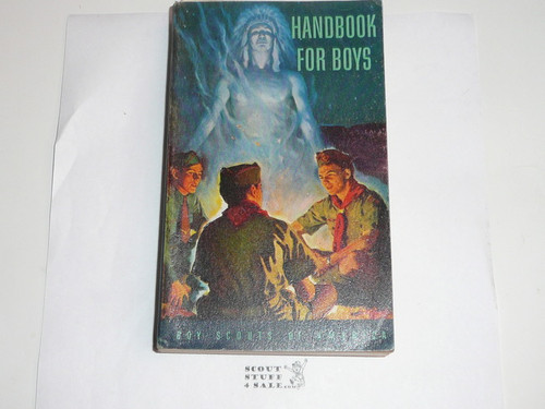 1957 Boy Scout Handbook, Fifth Edition, Tenth Printing, near MINT condition